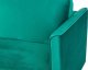 Beliani Sofa rozkładana welurowa zielona EKSJO 6