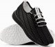 Ombre Buty męskie sneakersy z siateczki - czarne V8 OM-FOKS-0117 40 7