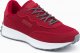 Ombre Buty męskie sneakersy z łączonych materiałów - czerwone V2 OM-FOSL-0110 45 2
