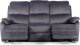 SIGNAL MEBLE Sofa rozkładana SPENCER 3 VELVET szara welurowa 2