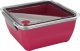 Intesi Lunch box Divided z widelcem 2,6l różowy 1