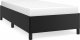 vidaXL vidaXL Rama łóżka, czarna, 100x200 cm, obite sztuczną skórą 2