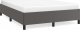 vidaXL vidaXL Rama łóżka, szara, 140x200 cm, obite sztuczną skórą 1