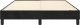 vidaXL vidaXL Łóżko kontynentalne, czarne, obite aksamitem, 140x190 cm 5