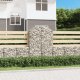 vidaXL vidaXL Łukowaty kosz gabionowy 100x50x140/160 cm, galwanizowane żelazo 1