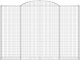 vidaXL vidaXL Łukowaty kosz gabionowy 300x30x200/220 cm, galwanizowane żelazo 3