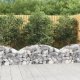 vidaXL vidaXL Łukowaty kosz gabionowy, 150x50x40/60 cm, galwanizowane żelazo 1