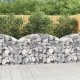 vidaXL vidaXL Łukowaty kosz gabionowy, 150x50x80/100 cm, galwanizowane żelazo 1