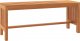vidaXL vidaXL Ławka ogrodowa, 110 cm, lite drewno eukaliptusowe 2