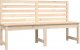 vidaXL vidaXL Ławka ogrodowa, 157,5 cm, lite drewno sosnowe 2