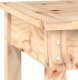vidaXL vidaXL Ławka ogrodowa, 80x44x45 cm, lite drewno sosnowe 5