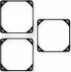 Noctua Noctua NA-SAVG1 chromax.black Uszczelki antywibracyjne 120mm zestaw 3szt 1