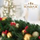 Kadax Girlanda Choinkowa Świąteczna 300 cm Gęsta Premium 16