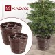 Kadax Stojak Pod Choinkę Choinkowy Brązowy Donica 2,4M 14
