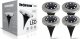 Heckermann Gruntowa lampa solarna 8LED Heckermann L1533 - Cool BOX 4szt 2