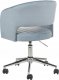 Krzesło biurowe Beliani Krzesło biurowe regulowane welurowe jasnoniebieskie KATONAH 2