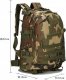 Plecak turystyczny Mil-Tec 40 l Camo 2