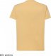 JHK Premium T-shirt JHK TSRA 190 - męski z krótkim rękawem, wzmocniony lycrą ściągacz, 98% bawełna, 2% poliester, 190g - piaskowy XS 18