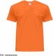 JHK Premium T-shirt JHK TSRA 190 - męski z krótkim rękawem, wzmocniony lycrą ściągacz, 98% bawełna, 2% poliester, 190g - piaskowy XS 1