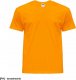 JHK Premium T-shirt JHK TSRA 190 - męski z krótkim rękawem, wzmocniony lycrą ściągacz, 98% bawełna, 2% poliester, 190g - piaskowy XS 6
