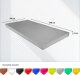 UnderFit Materac gimnastyczny UNDERFIT 120 x 60 x 6 cm twardy szary 4