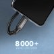 Kabel USB Axagon USB-C - USB-C 0.5 m Czarny (BUCM32-CF05AB) 4