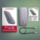 HUB USB Axagon HMC-12GM2 hub USB 12 in1 10Gbps, 3x USB-A, USB-C, HDMI, DP, RJ-45, M.2, SD/mSD, audio, PD 10
