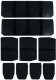 Einhell PLASTIKOWE ELEMENTY ORGANIZERY DO WALIZKI E-CASE S-F 4540012 1