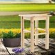 Kadax KADAX Taboret Stołek Drewniany Krzesło 44cm 2szt 8