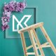 Kadax Taboret Kuchenny Drewniany 46 cm 8
