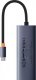 HUB USB Baseus Hub 6w1 Baseus UltraJoy USB-C do HDMI4K@60Hz+4xUSB 3.0+PD (szary) 2