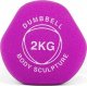 Body Sculpture ‎Hantel BW 513 winylowy 1 x 2 kg 2