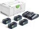Festool Zestaw energii SYS 18V 4x5,0/TCL6DUO 1