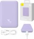 Powerbank Baseus Magnetic Mini 20W 10000mAh Fioletowy 2
