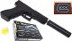 tomdorix Metalowy Pistolet Na Kulki GLOCK 17 / 100% METAL+ dwie tarcze 7
