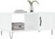 vidaXL Stolik kawowy, biały o wysokim połysku, 90x50x40 cm 3