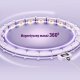 HMS HHM14 HULA HOP VIOLET Z MAGNESAMI I OBCIĄŻNIKIEM + LICZNIK HMS 2
