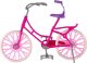 LeanToys Lalka na Rowerze Plastikowa Różowa 3