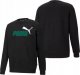 Puma Bluza męska Puma ESS+ 2 Col Big Logo Crew FL czarna 586762 75 M 2