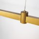Lampa wisząca ALTAVOLA DESIGN Ledowa lampa wisząca Diamante No.3 100 cm złota Altavola Design 1