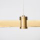 Lampa wisząca ALTAVOLA DESIGN Ledowa lampa wisząca Diamante No.3 100 cm złota Altavola Design 2