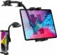 4kom.pl Uchwyt samochodowy na tablet telefon kokpit szybę Alogy do auta z długim ramieniem 4-13" czarny 1