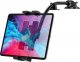 4kom.pl Uchwyt samochodowy na tablet telefon kokpit szybę Alogy do auta z długim ramieniem 4-13" czarny 13