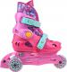 Rolki Martes Dziewczęce rolki JUNGLE SKATES GIRL 78040-PINK JUNGLE rozmiar XS (26-29) 2