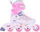 Rolki Martes Rolki SWEET HEART WHITE/PINK S (30-33) 1