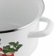 Emalia Pleszew Garnek emaliowany Emalia Polska Pleszew Kalina 22 cm 4,8 l 3