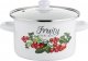 Emalia Pleszew Garnek emaliowany Emalia Polska Pleszew Kalina 18 cm 2,65 l 1