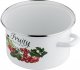 Emalia Pleszew Garnek emaliowany Emalia Polska Pleszew Kalina 20 cm 3,75 l 1