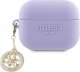 Guess Guess 3D Rubber 4G Diamond Charm - Etui AirPods Pro 2 (Purpurowy) 1