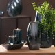 Eurofirany Świecznik ceramiczny kula MORA 9X9X8X2 ciemnozielony x2 3